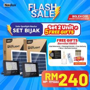 (Set Bijak) 2UNIT + 5FREEGIFT