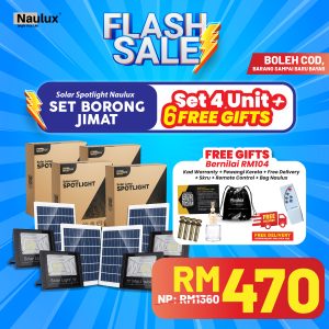 (Set Borong) 4UNIT + 6FREEGIFT